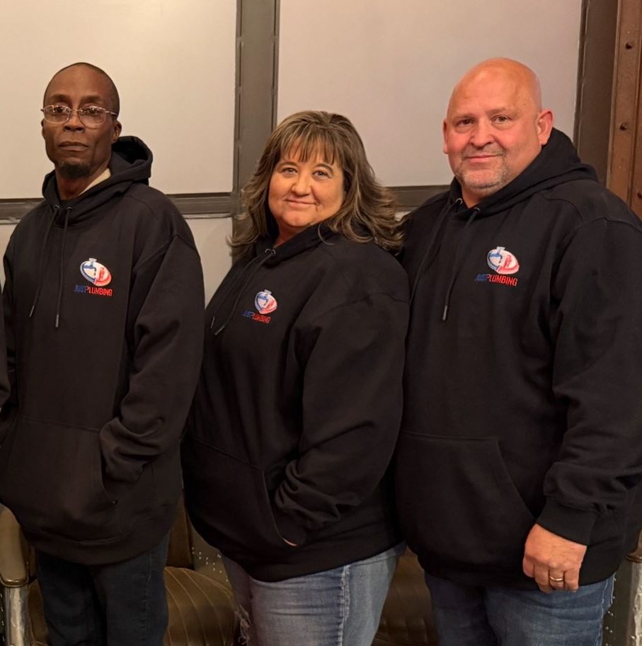 Bill and Shelly Clark, Owners of Just Plumbing Inc